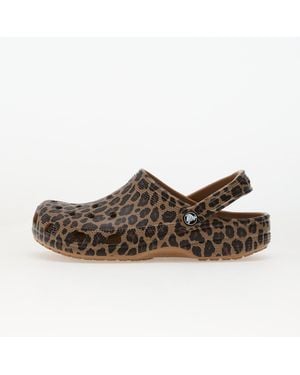 Crocs™ Sneakers Classic Animal Clog Sepia/ Leopard - Brown
