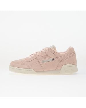 Reebok Sneakers Workout Plus Pure/ Chalk/ Chalk - Pink