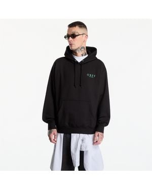 Obey Felpa Obey Flores Robus - Nero