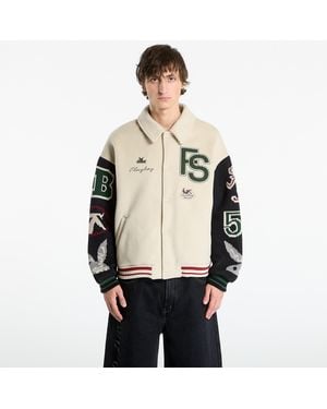 FTSHP Jas Playboy X Varsity Jacket - Naturel