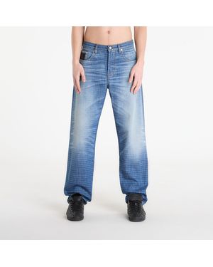 Umbro Jeans By Slamjam Checked Jeans - Blue