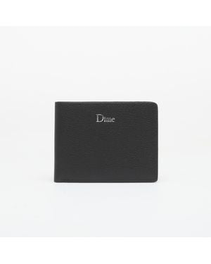 Dime Portemonnee Classic Leather Wallet - Zwart