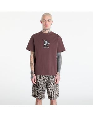 Brain Dead Aglietta Tie Is Nigh T-Shirt - Viola