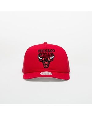 Mitchell & Ness Nba Evergreen Bulls Trucker Cap - Red