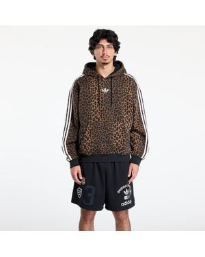 adidas Originals Sweatshirt adidas graphic lo hoodie s - Marron
