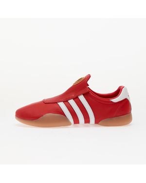 adidas Originals Sneakers Adidas Taekwondo Mei W/ Ftwr/ Gum 2 Eur - Rosso