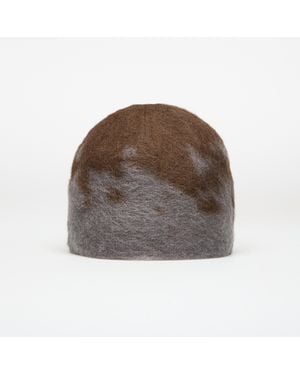 Gramicci Mütze Mohair Splatter Beanie - Braun