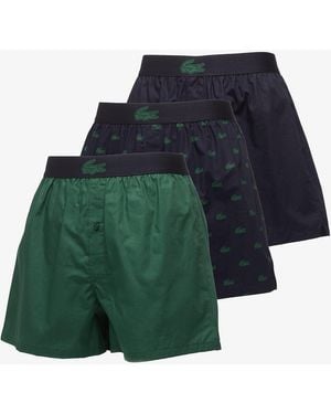 Lacoste Caleçons boxer underwear abysm/ green-abysm m - Vert