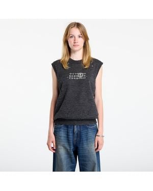MM6 by Maison Margiela Vest Gilet - Black