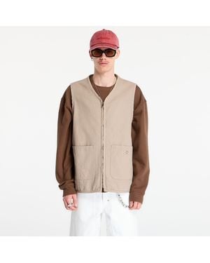 Dickies Canvas Summer Vest - Natural