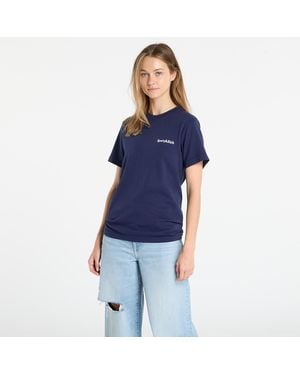Sporty & Rich Maglietta Health Is Wealth T-Shirt - Blu