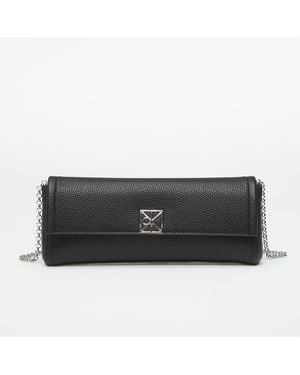Calvin Klein Borsa Emblem Hw Pebble Clutch - Nero
