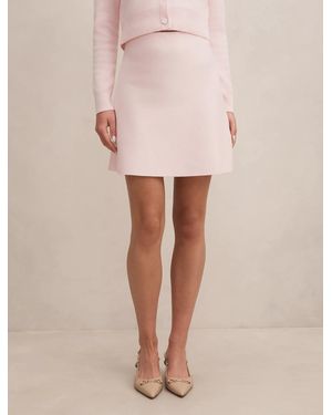 Forever New Aria Knit Mini Skirt - Pink