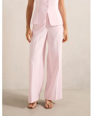 Forever New Lee Wide Leg Pant - Pink