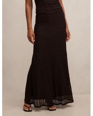 Forever New Tahlia Lace Maxi Skirt - Black