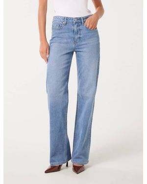 Forever New Skyla Straight-Leg Jeans - Blue