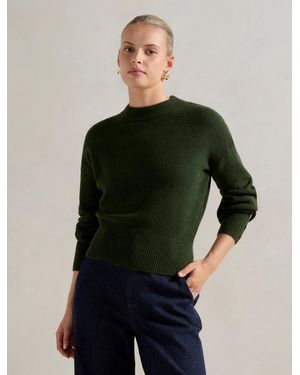 Forever New Millie Crew Neck Jumper - Green