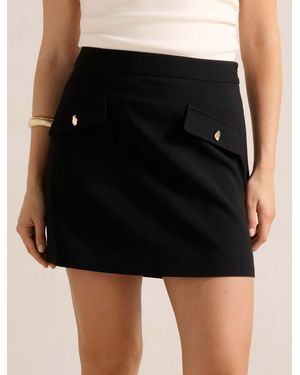 Forever New Hazel Pocket Mini Skirt - Black