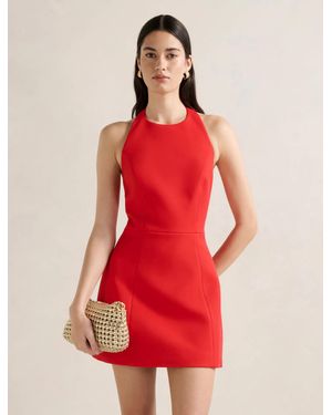 Forever New Cody Halter Mini Dress - Red