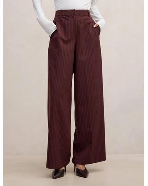 Forever New Paloma Petite Wide Leg Pant - Purple