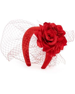 Forever New Celine Corsage Headband - Red