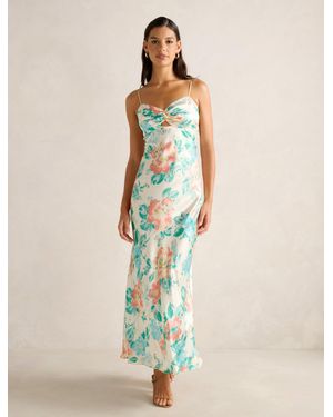 Forever New Leslie Bustier Slip Dress - Multicolour