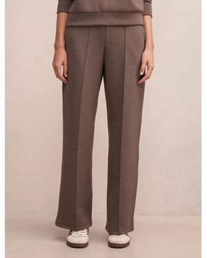 Forever New Hunter Wide Leg Joggers - Brown