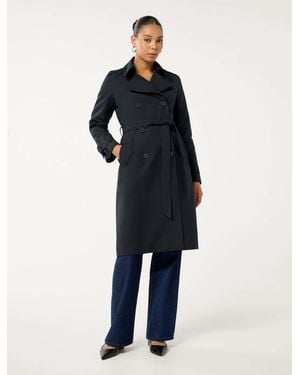 Forever New Maggie Trench Coat - Brown
