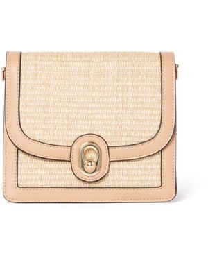Forever New Sutton Weave Small Bag - Natural