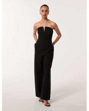 Forever New Cora Petite Jumpsuit - Black