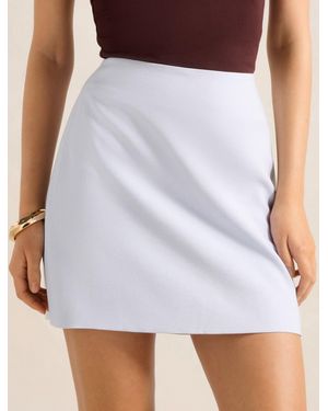 Forever New Kimberly Mini Skirt - White