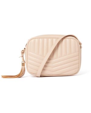 Forever New Signature Quinn Quilted Camera Bag - Pink