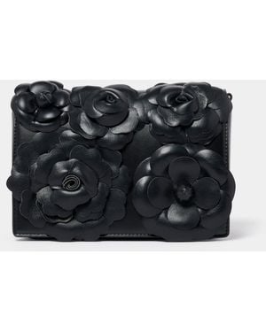 Forever New Signature Belle Bloom Flower Bag - Black