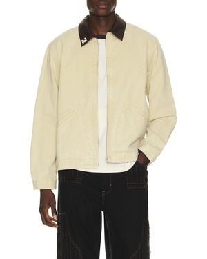 Carne Bollente Moto Rabbit Rides Again Jacket - Natural