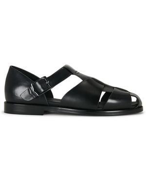 G.H. Bass & Co. Potter Flat Sandals - Black