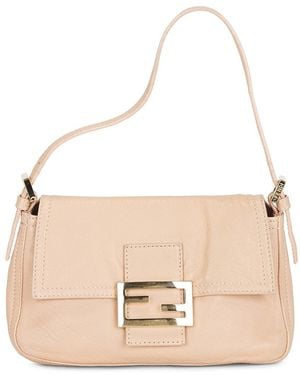 Fendi Baguette Shoulder Bag - Natural