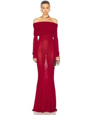 LPA Marren Maxi Knit Dress - Red