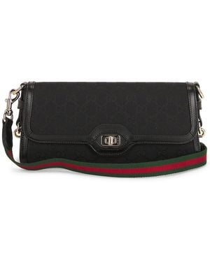 Gucci Luce Shoulder Bag - Black