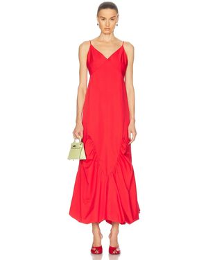 Only Child Lucia Slip Dress - Red