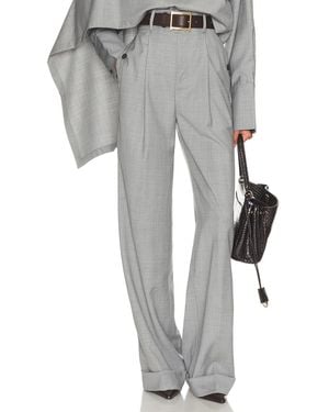 Helsa The Paperbag Trouser - Gray