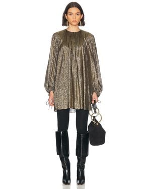 Chloé Tie Dress - Natural