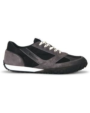 Givenchy Suede & Nylon New Glide Sneakers - Black