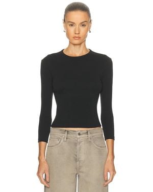 GRLFRND 3/4 Sleeve Tee - Black