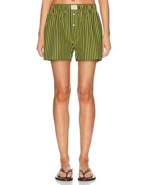 Comme Si La Boxer Classica Short - Green