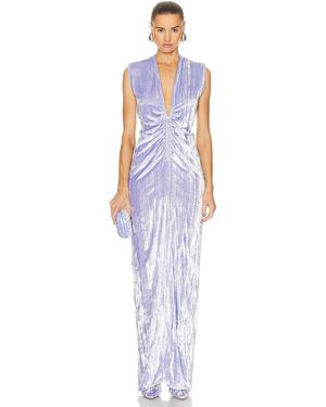 Bottega Veneta Zip Long Dress - White