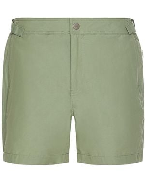 Onia Calder Buckle 5 Swim Trunk - Green