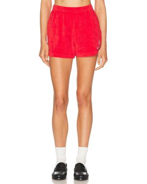 Sporty & Rich Vendome Terry Short - Red