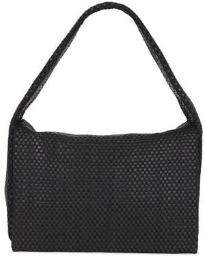 St. Agni Lattice Everyday Shoulder Bag - Black