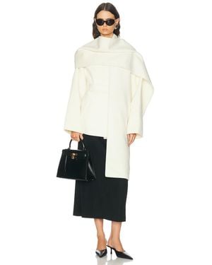 L'academie 'Academie Hudson Wool Jacket - White