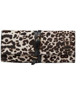 Liffner Belted Clutch - Black
